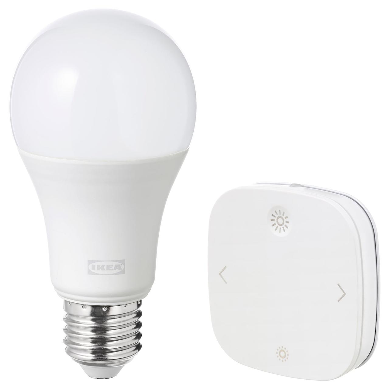 TRADFRI Стартовий набір - Smart Wireless Dimmable/White Spectrum E27 IKEA 805.475.67, фото 1