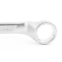 Ключ накидний 25х28 кут 75 град. FORCE 7592528 F, фото 5