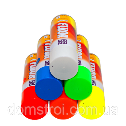 Фарба флуоресцентна аерозольна Belife «Fluor Paint», фото 3