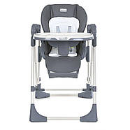 El Camino Swan ME 1087-G стільчик-качелі 3в1: електрозаколисування, додаток Baby Swing, 3 швидкості, таймер, екошкіра, до 15 кг, фото 2
