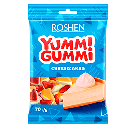 Желейні цукерки Roshen Yummi Gummi Чізкейк 70г