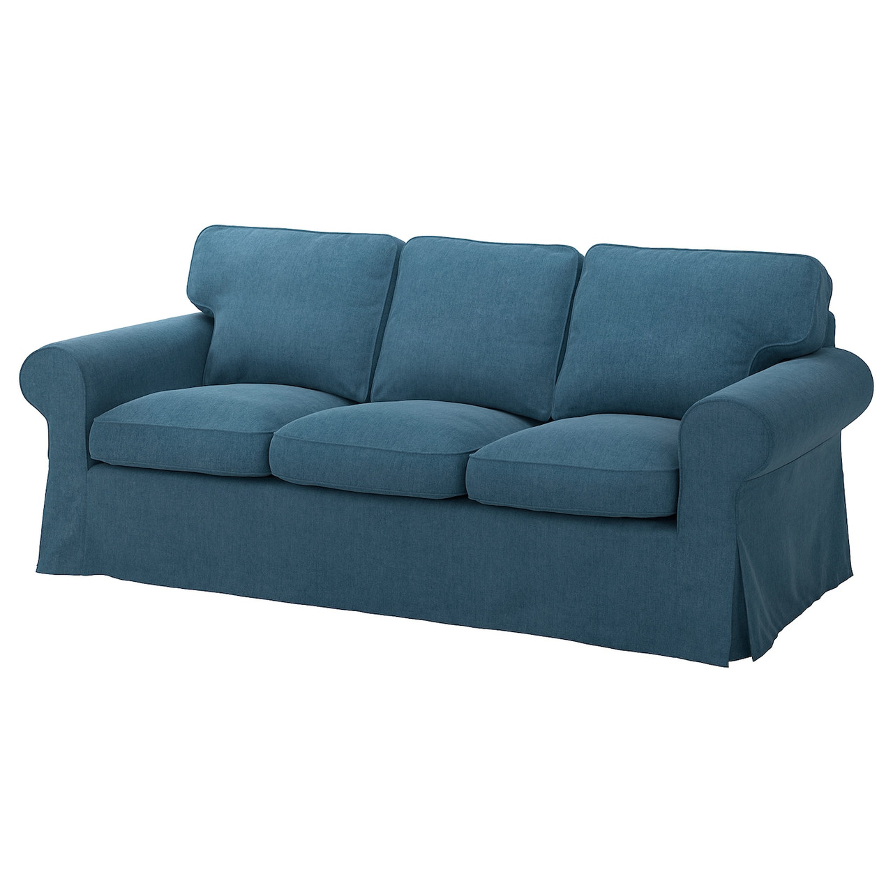 EKTORP Чохол на 3-місний диван - Tallmyra blue IKEA 905.170.65, фото 1