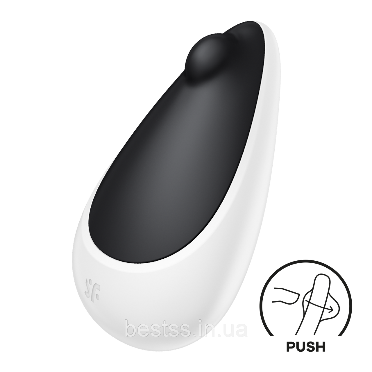 Кліторальний точковий вібратор Spot On 3 Black