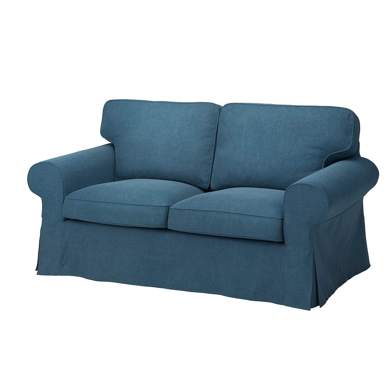 EKTORP Чохол на 2-місний диван - Tallmyra blue IKEA 805.170.61, фото 1