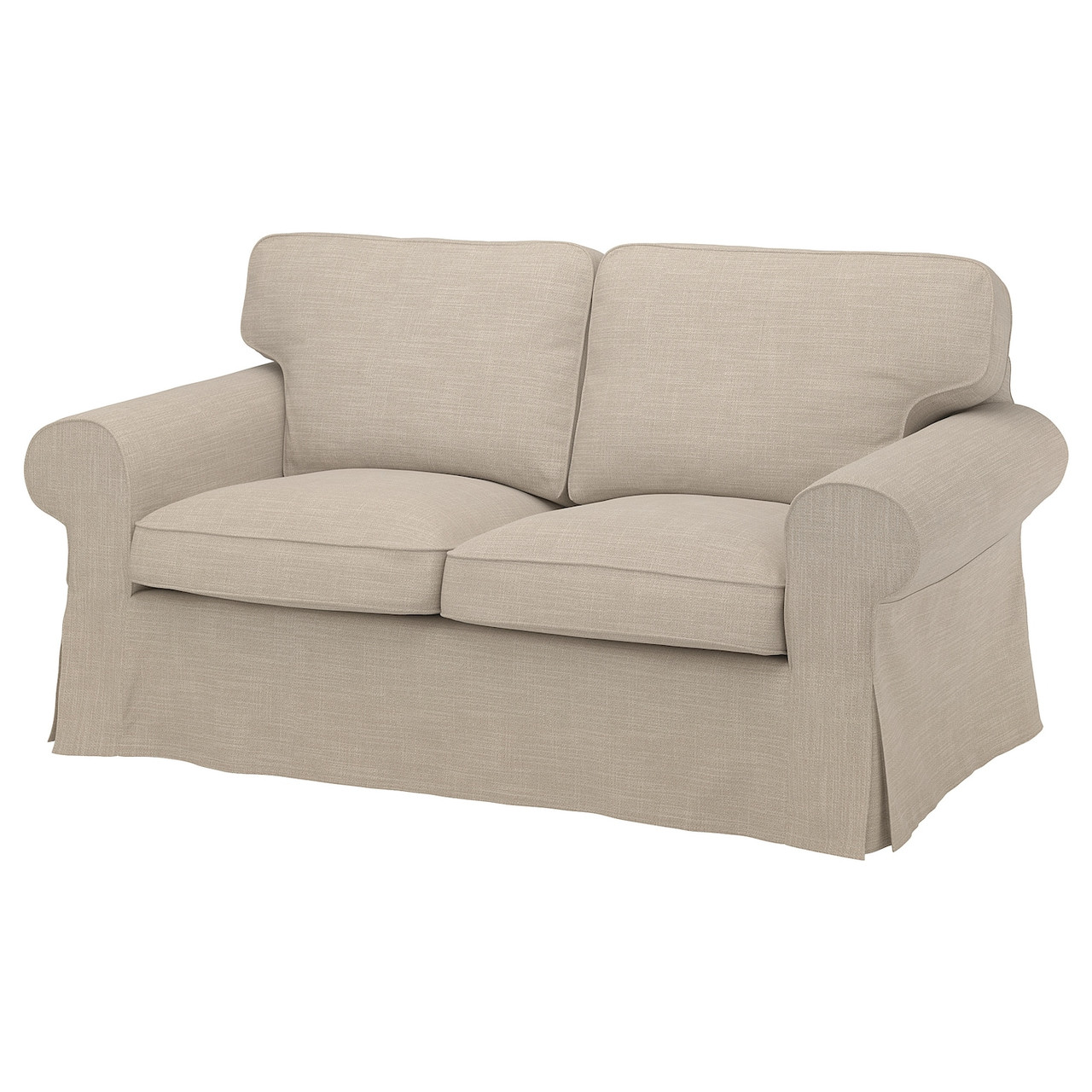 EKTORP Чохол на 2-місний диван - Хіларед бежевий IKEA 505.170.86, фото 1