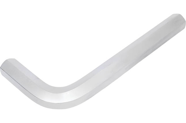 Ключ 6-гранний (HEX) Г-подібний подовжений 22 мм, L=70/280 мм FORCE 76422L F, фото 1