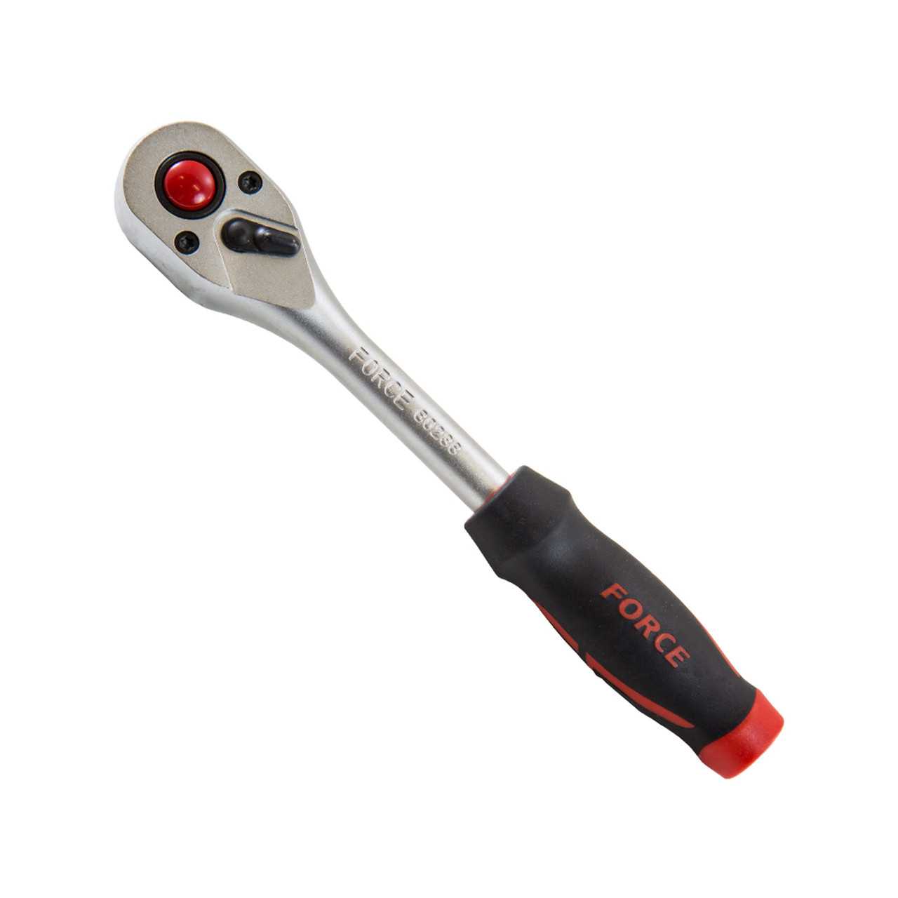 Тріскачка 3/8" з гумовою ручкою (72 зуб.) L=190 мм FORCE 80238 F