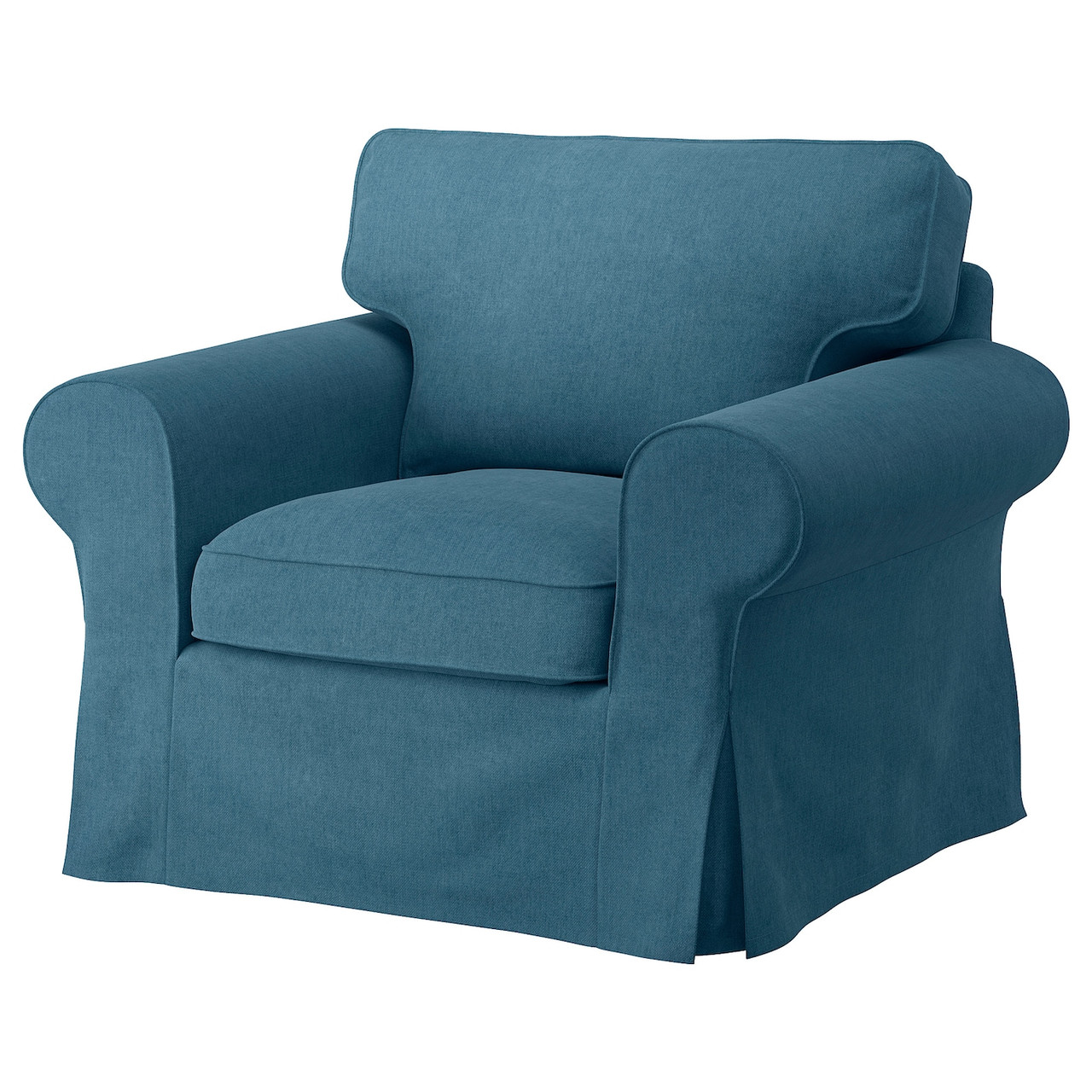 EKTORP Чохол на крісло - Tallmyra Blue IKEA 505.170.53, фото 1