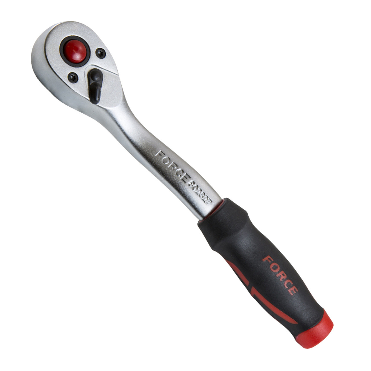 Тріскачка 3/8" з гумовою ручкою (36 зуб.) L=195 мм FORCE 802327 F