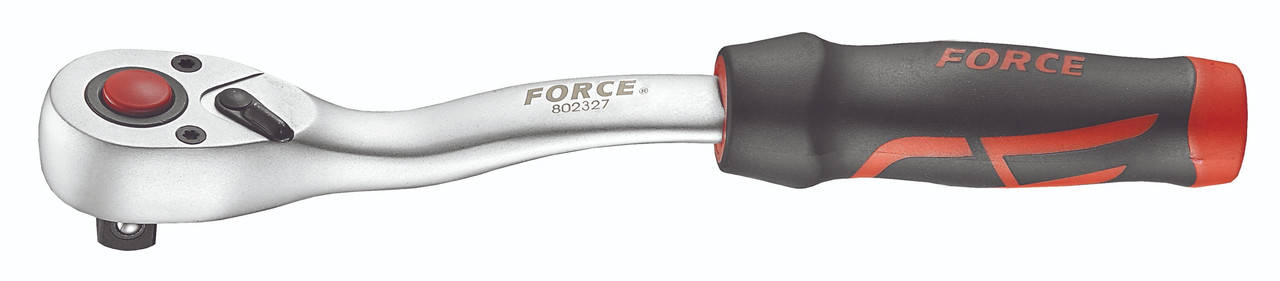 Тріскачка 3/8" з гумовою ручкою (36 зуб.) L=195 мм FORCE 802327 F, фото 2