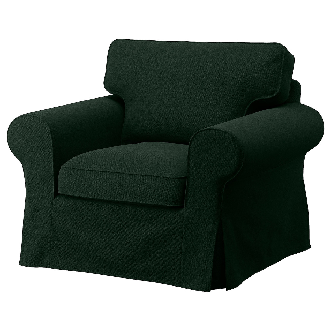 EKTORP Чохол на крісло - Tallmyra Dark Green IKEA 805.170.75, фото 1
