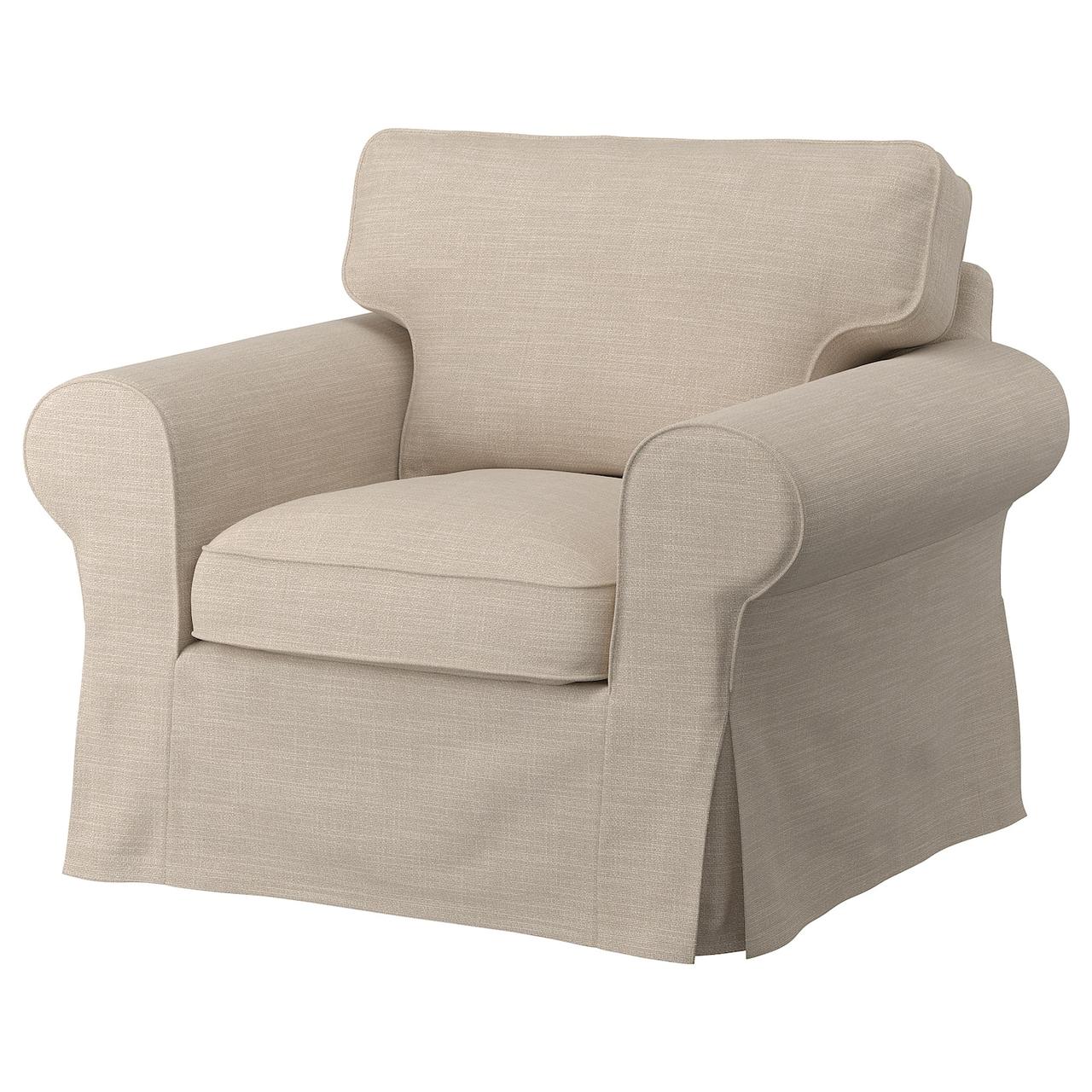 EKTORP Чохол на крісло - Хіларед бежевий IKEA 505.170.72, фото 1