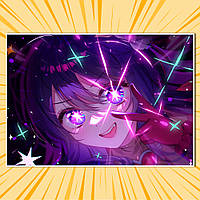 Плакат А3 Аніме Oshi no Ko Зіркове дитя 005