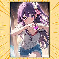 Плакат А3 Аніме Oshi no Ko Зіркове дитя 014