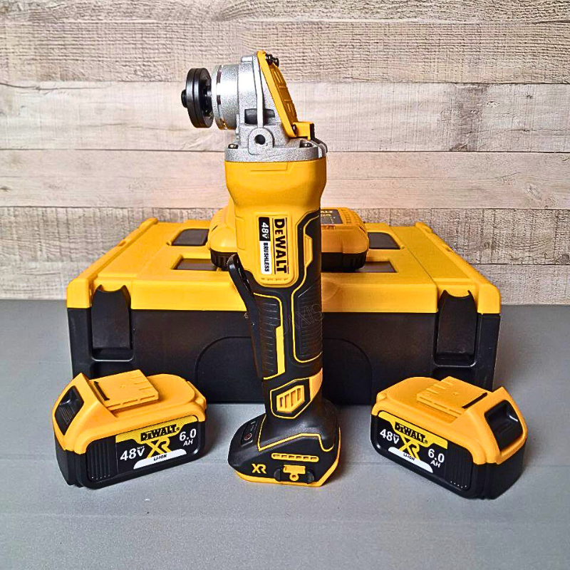Сучасна витривала АКБ болгарка DeWalt DCG406Nt Шліфмашина акумуляторна 48V 6.0AH Кутова болгарка