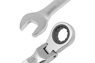 Ключ ріжково-накидний з тріскачкою шарнір 17 мм FORCE 75717F F, фото 2