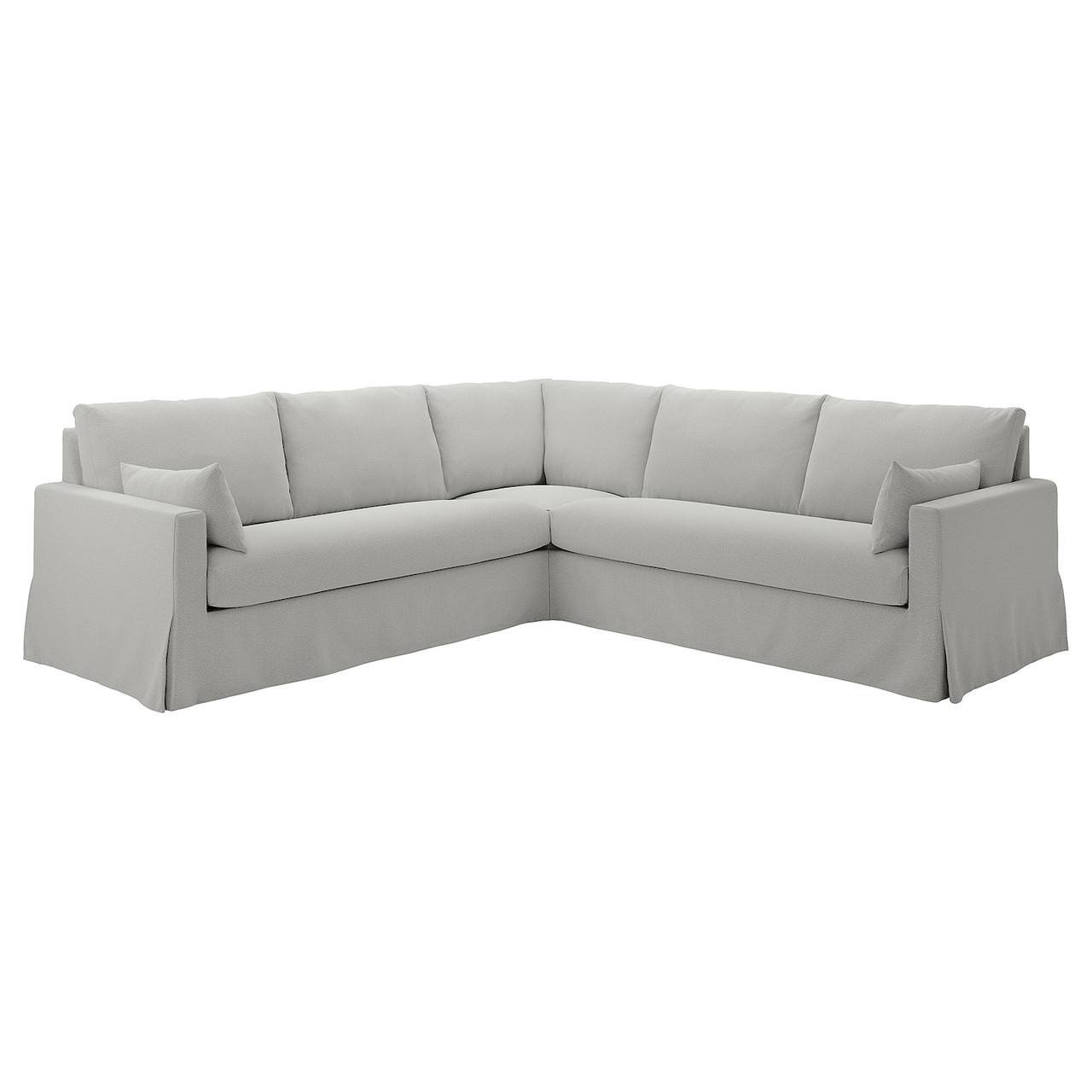 HYLTARP Чохол на кутовий диван 4-місний - Tallmyra білий/чорний IKEA 605.663.35, фото 1