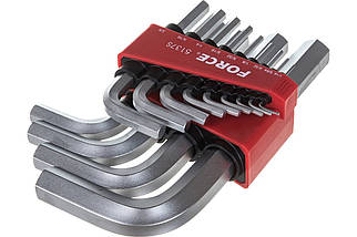 Набір кутових ключів шестиранних дюймових HEX 1/16«-3/4» 13 од. FORCE 5137S F, фото 3