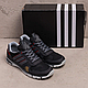 Чоловічі літні кросівки сітка Adidas Tech Flex Black, кеди текстильні повсякденні чорні. Чоловіче взуття, фото 7