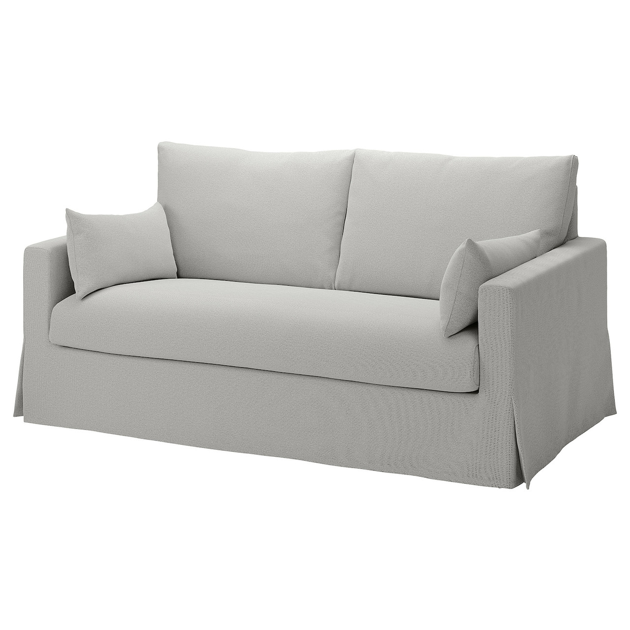 HYLTARP Чохол на 2-місний диван - Tallmyra білий/чорний IKEA 505.663.26, фото 1