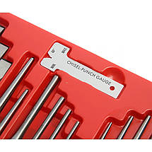 Набір кернерів, виколоток і зубил 15 од. 7113 JTC, фото 4