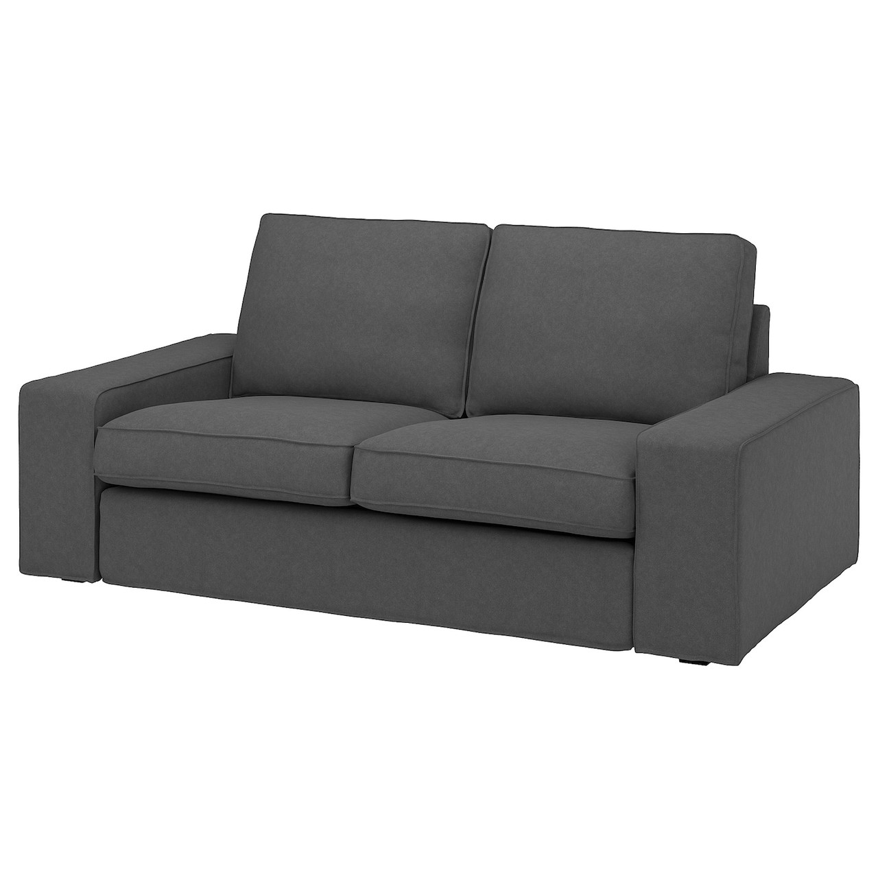 KIVIK Чохол на 2-місний диван - Tallmyra середньо-сірий IKEA 705.171.94, фото 1