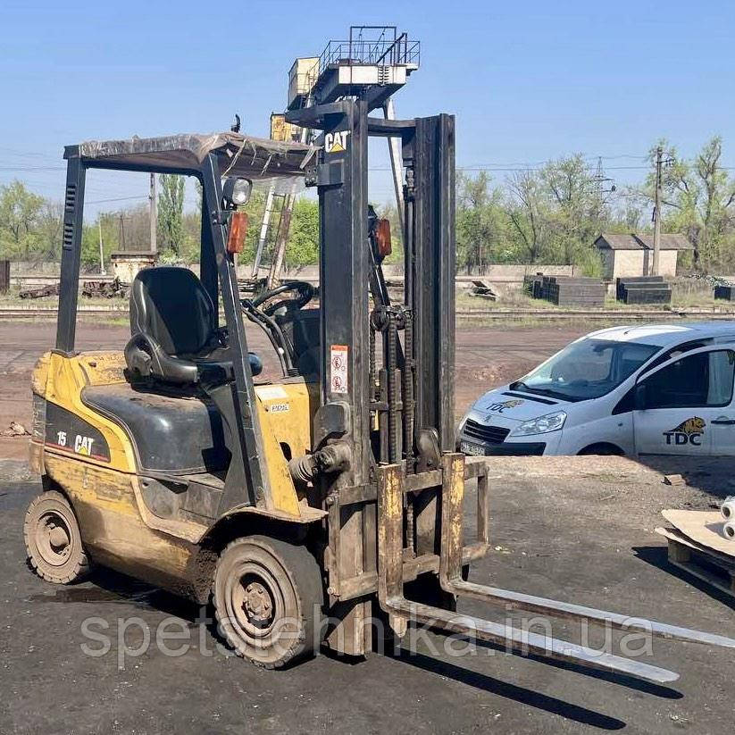 Діагностика навантажувача CAT DP15