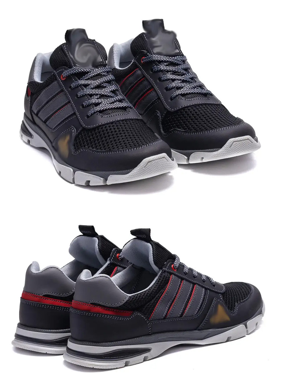 Чоловічі літні кросівки сітка Adidas Tech Flex Black, кеди текстильні повсякденні чорні. Чоловіче взуття, фото 1