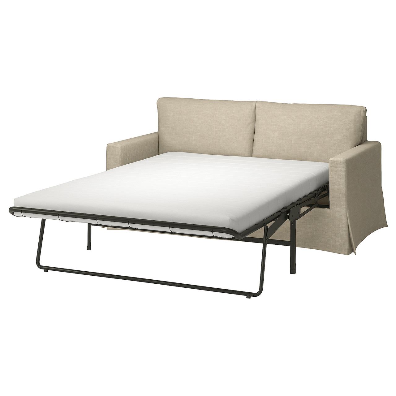 HYLTARP Охоплює 2 осіб. диван ліжко - Hemmesta світло-бежевий IKEA 805.510.07, фото 1