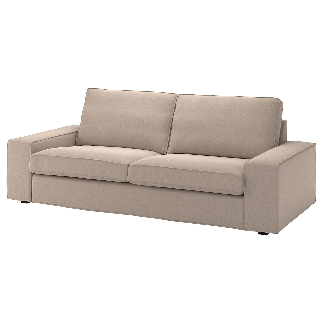 KIVIK Чохол на 3-місний диван - Tallmyra beige IKEA 905.171.45, фото 1