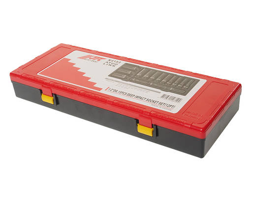 Набір головок ударних глибоких 1/2'' 12гр. 15од K4153 JTC, фото 3