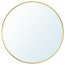 LINDBYN Дзеркало - колір золото 50см IKEA 506.002.93