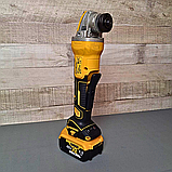 Болгарка DeWalt DCG418N акумуляторна Акумуляторна кутова шліфмашина 48V 6.0AH АКБ болгарка в кейсі, фото 4
