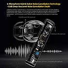 ⇒ KZ Carol Pro - бездротові tws навушники з BT5.4, Hybrid ANC, Hi-Fi DSP, 6 micro, IPX5, 7+35г. звуку!, фото 7