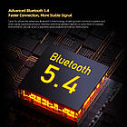 ⇒ KZ Carol Pro - бездротові tws навушники з BT5.4, Hybrid ANC, Hi-Fi DSP, 6 micro, IPX5, 7+35г. звуку!, фото 3