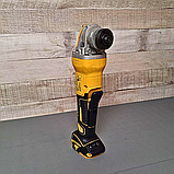 Болгарка DeWalt DCG418N акумуляторна Акумуляторна кутова шліфмашина 48V 6.0AH АКБ болгарка в кейсі, фото 8
