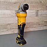 Шліфмашина кутова DeWalt DCG418N Болгарка в пластиковому кейсі Потужна акумуляторна болгарка 48V 6.0AH, фото 4