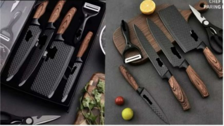 Набір ножів Kitchen utensils AND HA-177 SV227, фото 1