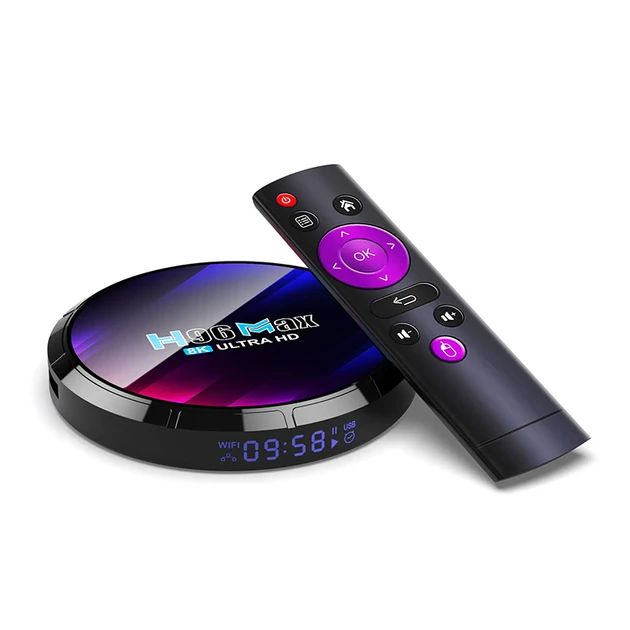 Смарт приставка H96 MAX-RK3528 2/16 ГБ Android 13, WIFI 6 TV BOX