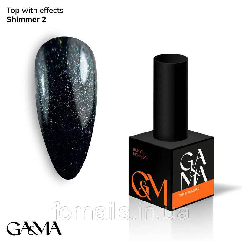 Топ із шиммером GaMa Top Shimmer №02 10 мл, фото 1