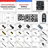 Комплект Freenove Robot Dog для ESP32-WROVER CAM FNK0062, фото 2