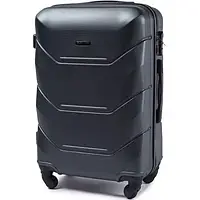 Валіза Wings Unlimited 147 середня (M) на 4 колесах темно зелена