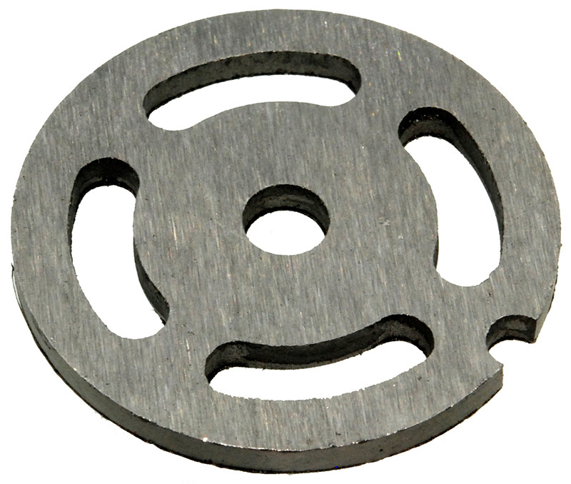 Сітка м'ясорубки для ковбаси 4 отвори d8*53.5 h4