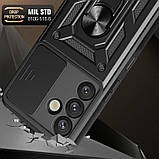 Ударостійкий чохол Camshield Serge Ring for Magnet для Samsung Galaxy S25 Plus (SM-S936B), фото 3