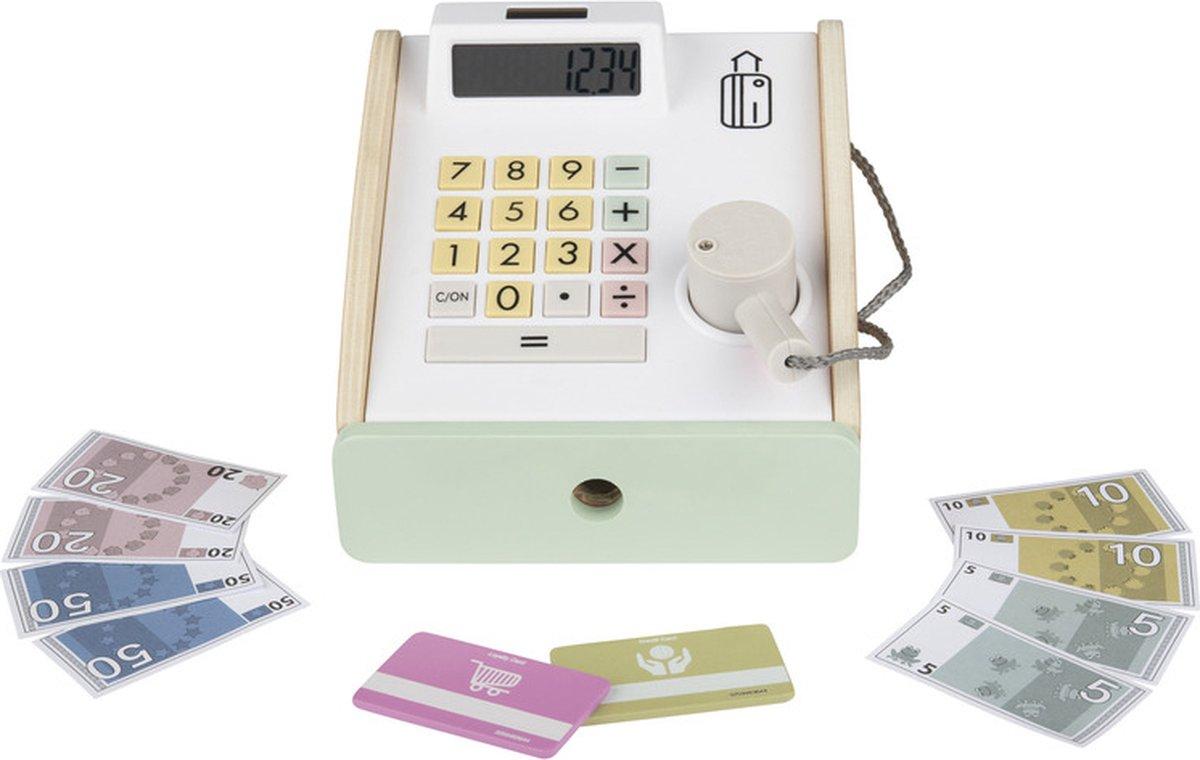 Дерев'яна іграшкова каса Playtive зі світловими та звуковими ефектами, фото 1