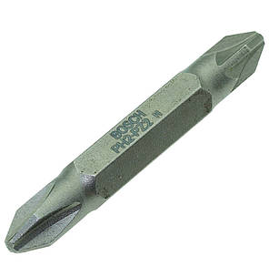 Біта двостороння Bosch Ph2-PZ2х45 оригінал 2608521268, фото 3