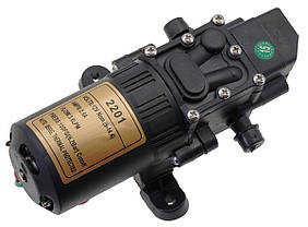 Міні насос (12V, 7,0 Bar) у зборі для обприскувача, фото 3