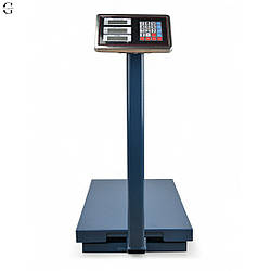 Електронні платформні ваги MAG-600kg до 600 кг з рифленою платформою 45×60 см і аккумулятором