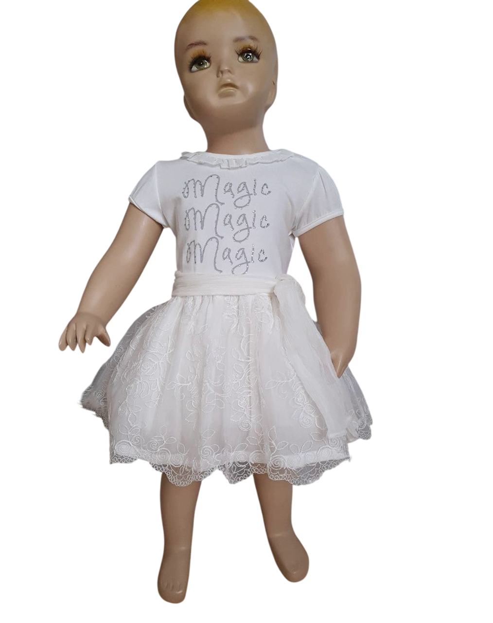 Сукня святкова для дівчинки Ceremony by Wojcik 23561 молочний 74