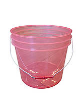Відро прозоре для детейлінгу 15 л. - MaxShine Heavy Duty Ultra Clear Detailing Bucket (PB03-15L)